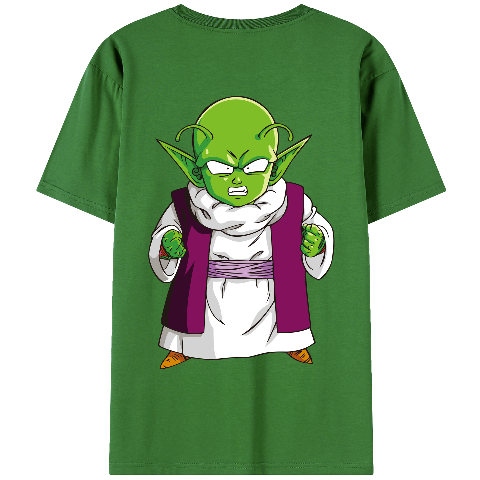 （画像用） ドラゴンボール ピッコロ DRAGON BALL Piccolo レディース半袖Tシャツ(バックプリント)